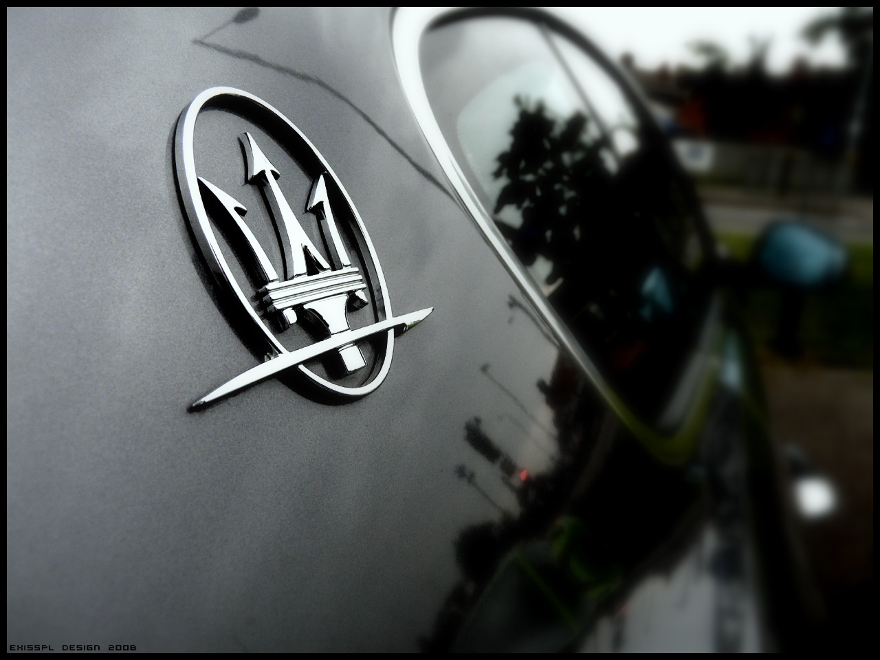 Maserati Logo Wallpaper HD
