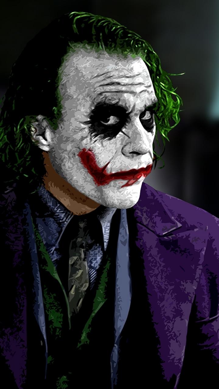 Dark Knight Joker Phone Wallpaper By Messenjahmatt