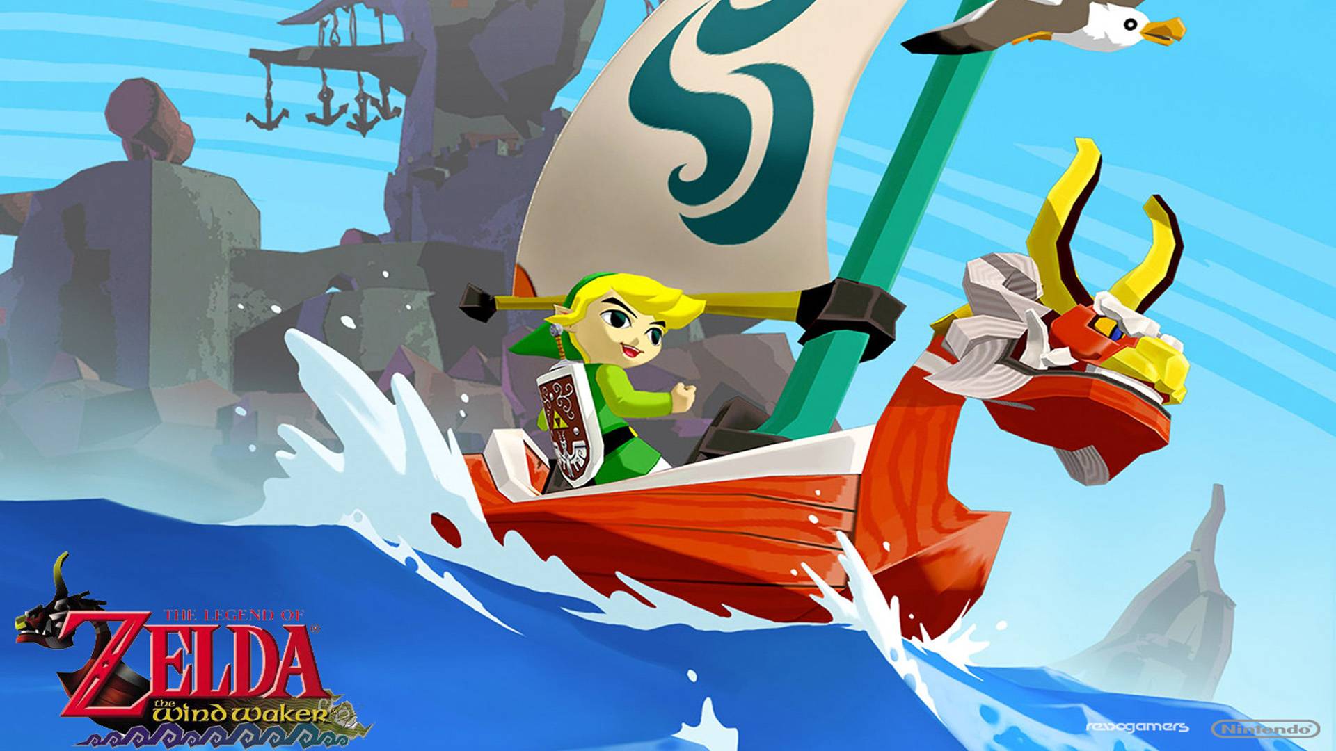 The Legend Of Zelda Wind Waker HD Wallpaper Gamingbolt Video