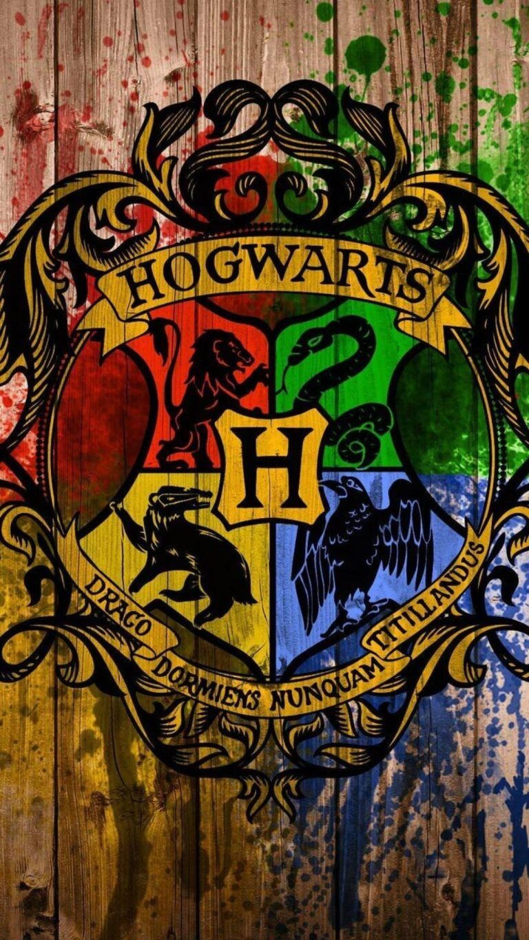 Hogwarts Logo Wallpaper Phone 4k Harry Potter