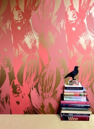 Jill Malek Betta Wallpaper Interior Decorating