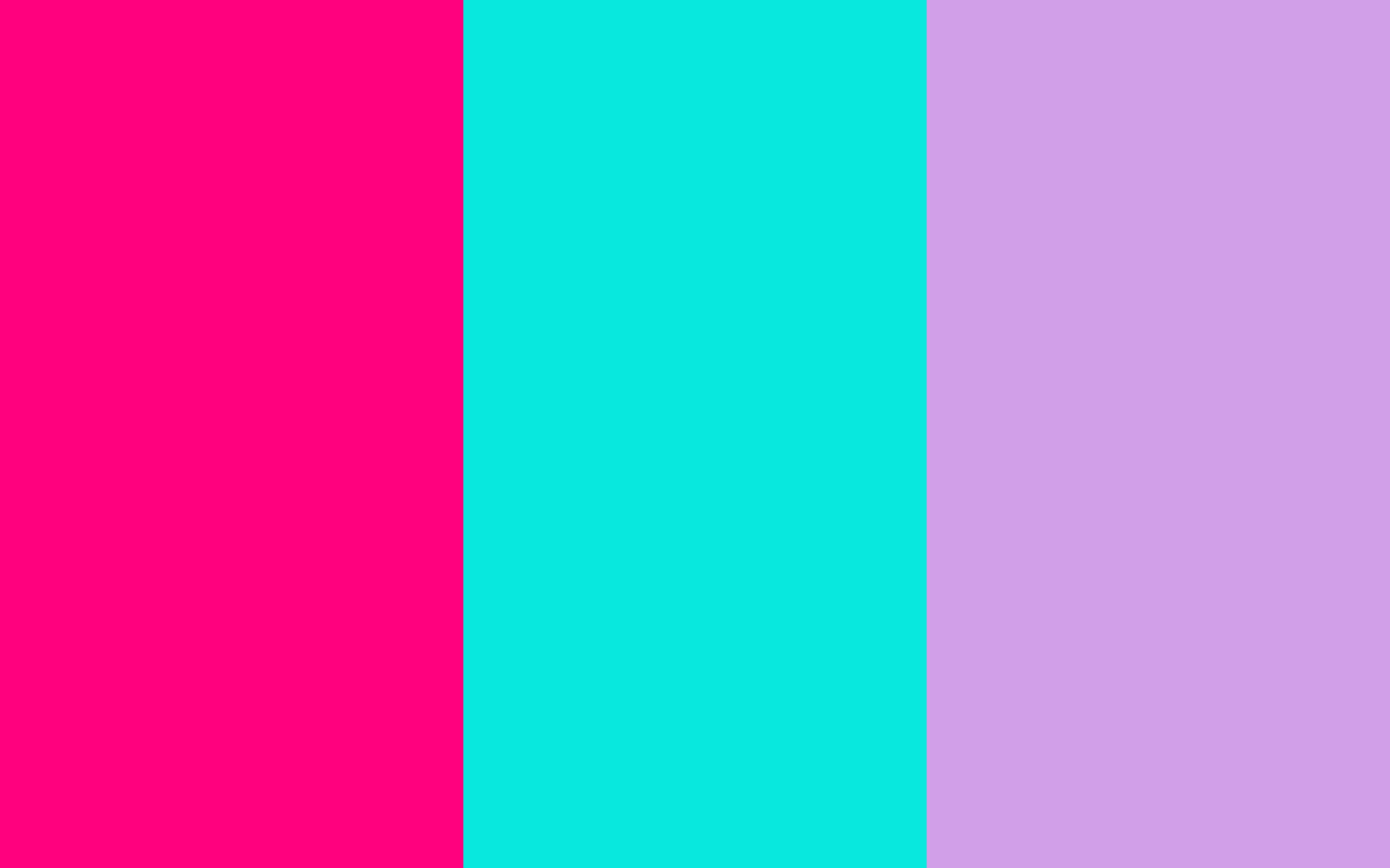 Bright Pink Turquoise And Ube Three Color Background