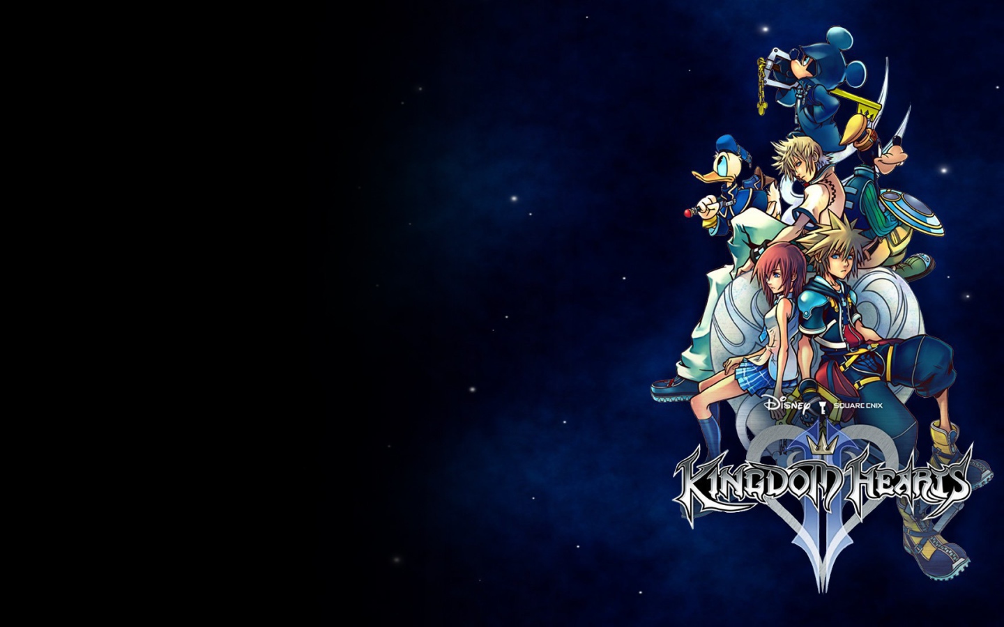With The Heroes Of Game Kingdom Hearts Desktop Wallpaper