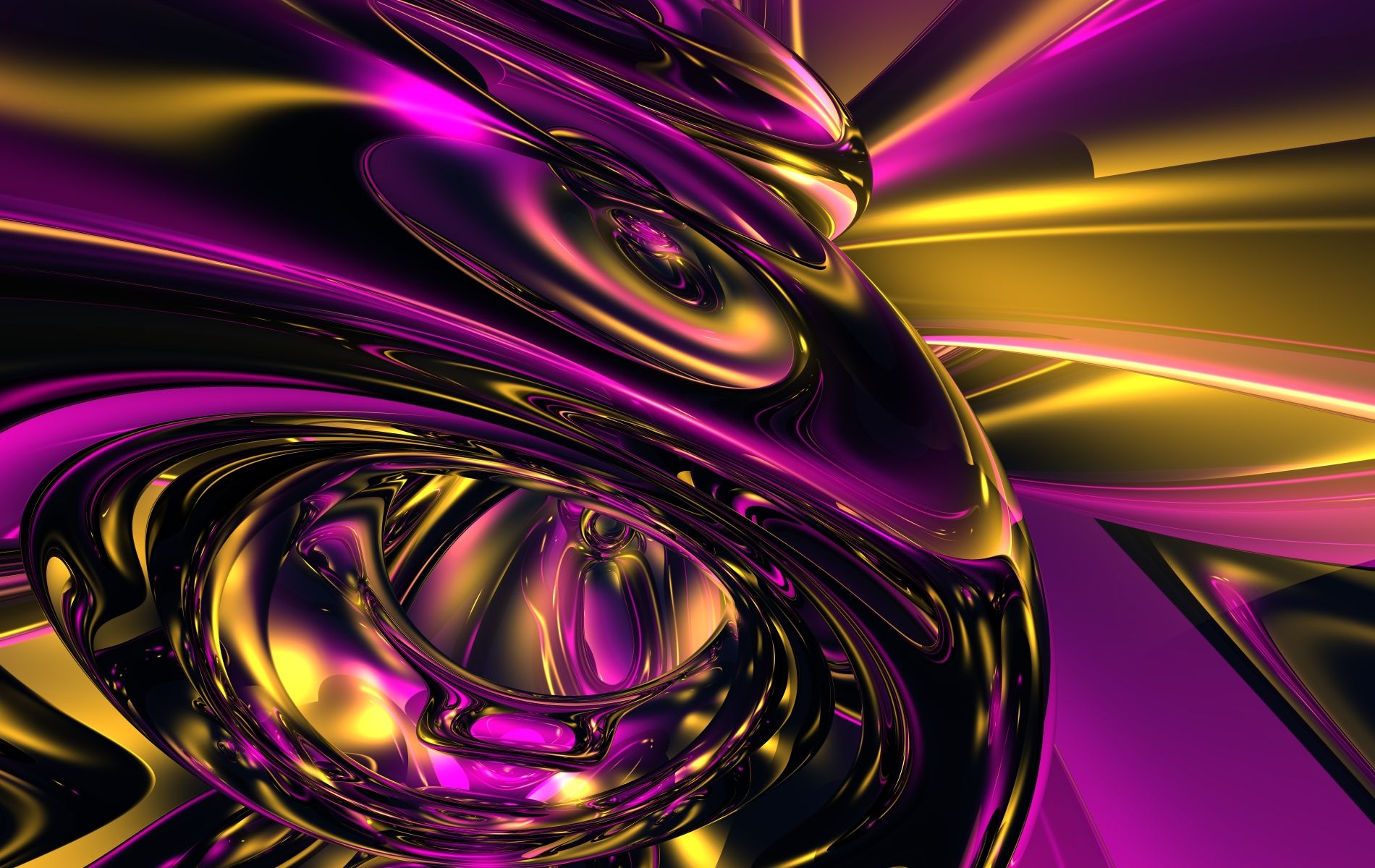 Amazing Gold And Purple Abstract Image Picture HD Wallpaper Gold
