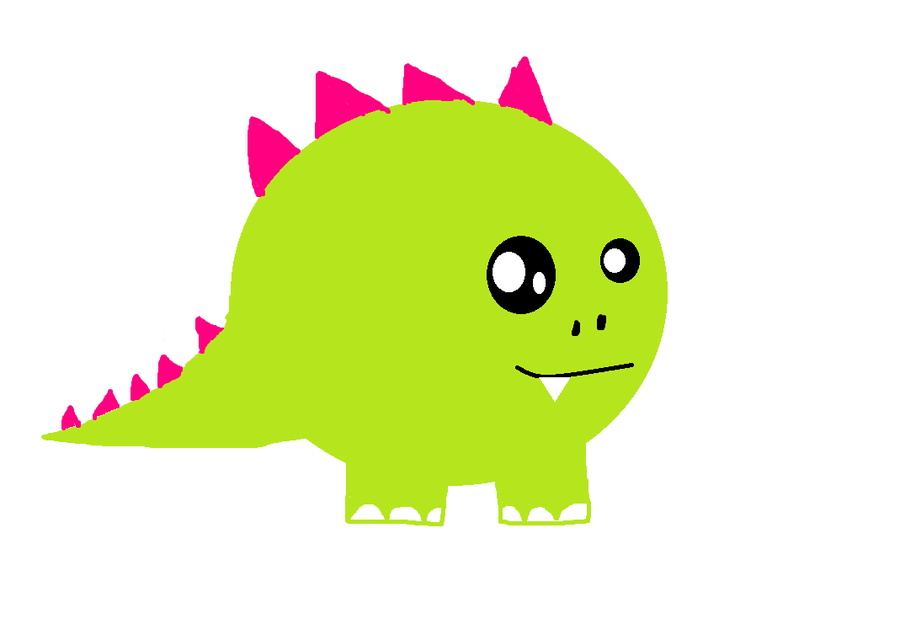 Cute Dinosaur By Xstrawberryxemox