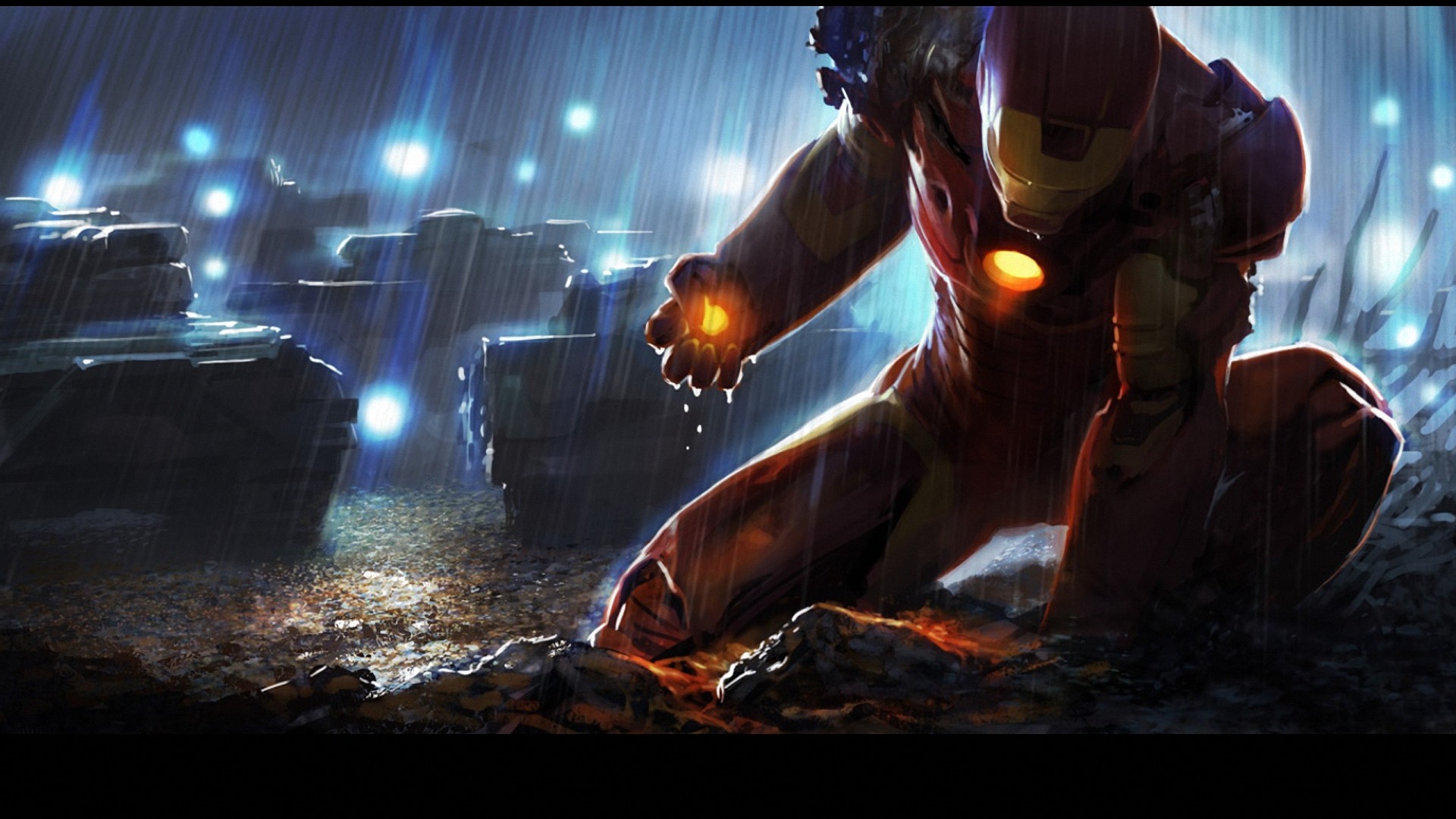 Iron Man Power Control Wallpaper