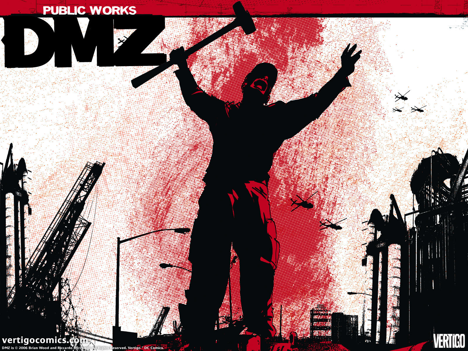 Dmz Official Vertigo Wallpaper Comics