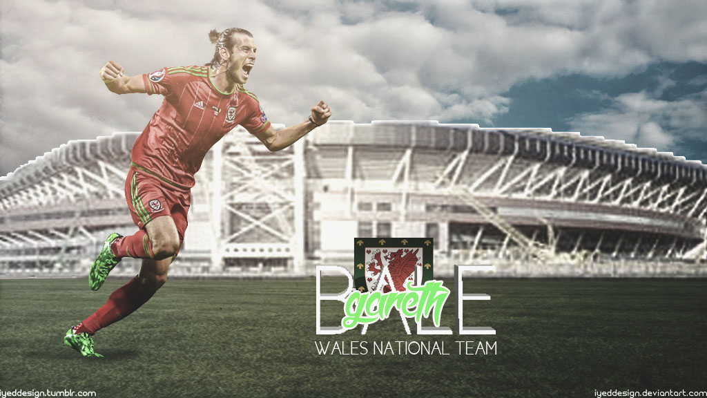 Gareth Bale Wallpaper Wales Nt By Iyeddesign