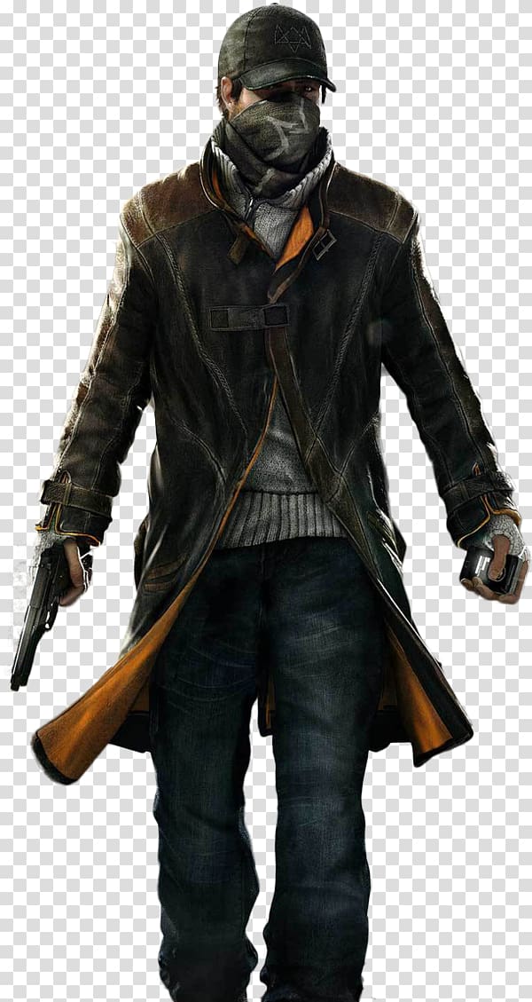 Watch Dogs Aiden Pearce Coat Leather Transparent