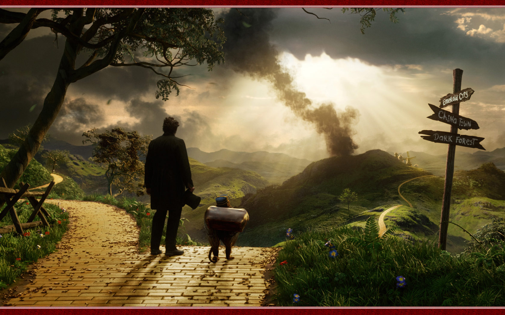 Oz The Great And Powerful Movie Puter Desktop Wallpaper