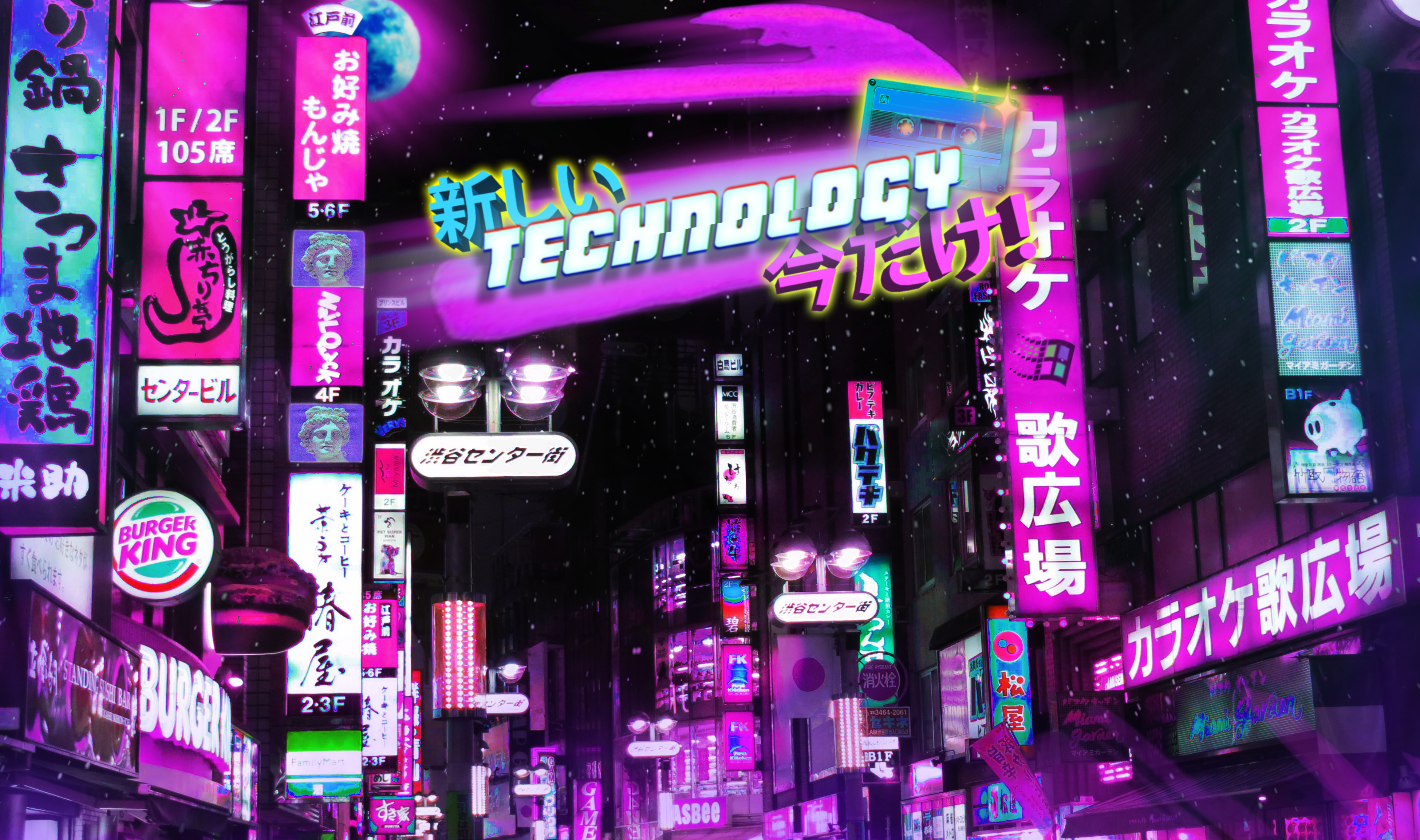 Tokyo Vapor 4k Ultra HD Wallpaper Background Image