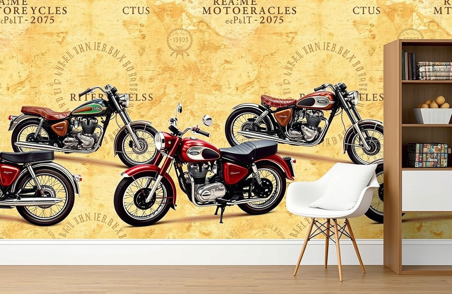 Vintage Motorcycle Wallpaper