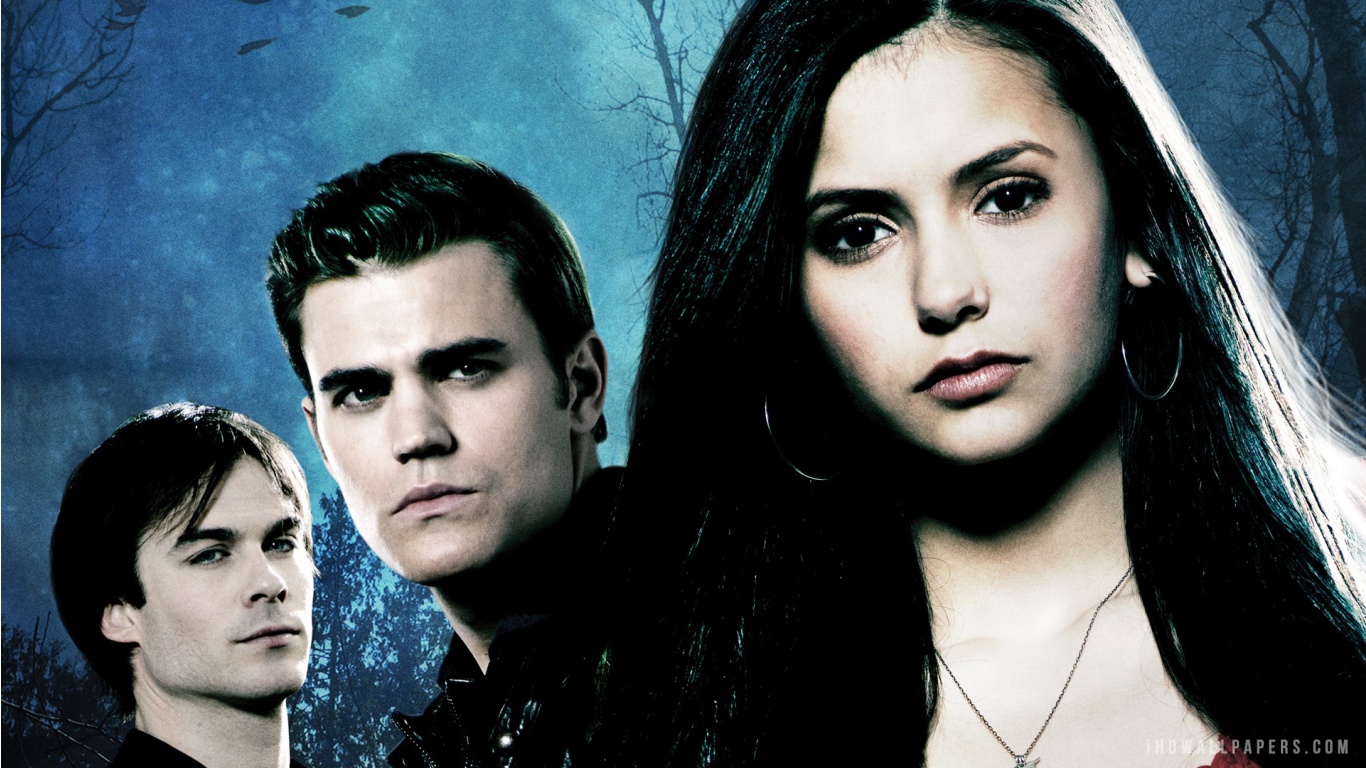 The Vampire Diaries Cw Series Wallpaper