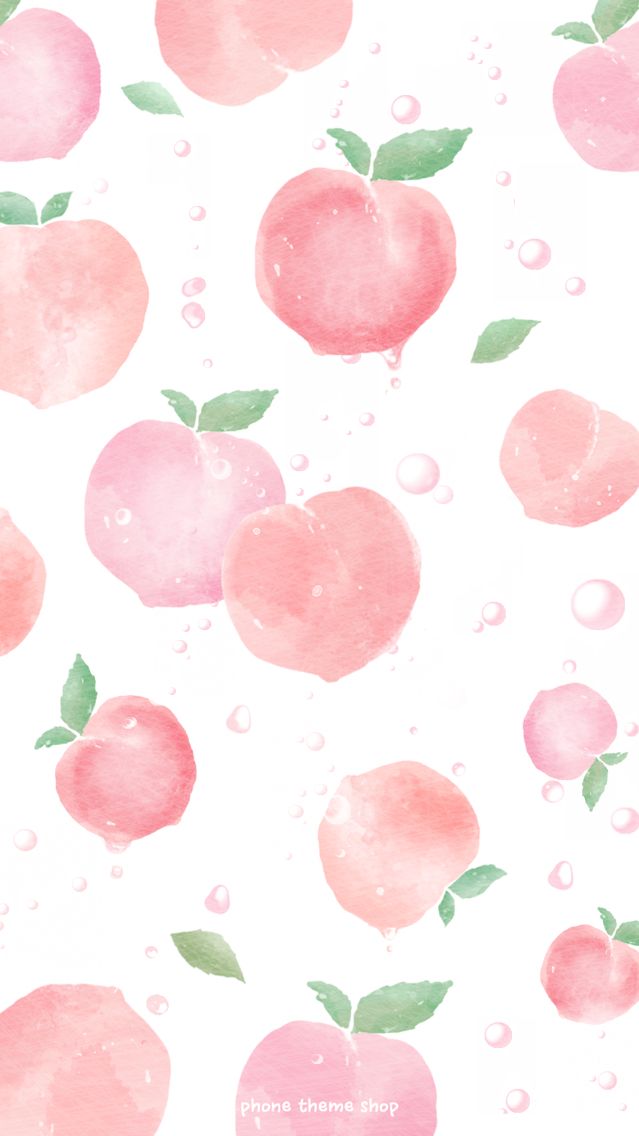 Peaches Wallpaper Peach Phone Screen