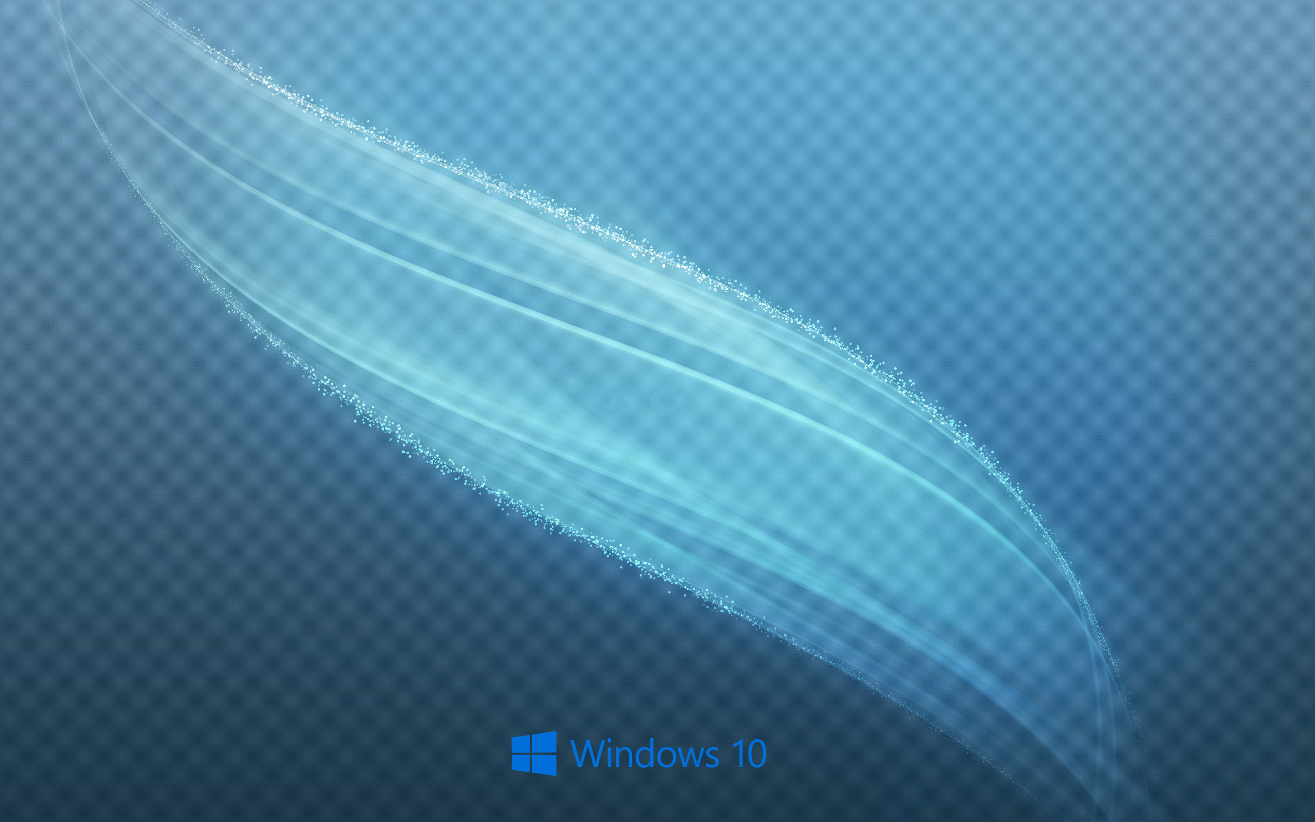 Windows Wallpaper With Light Wave Pattern HD For