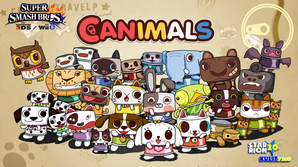 Sr20 K7215 Smashified Wallpaper Canimals By Starrion20
