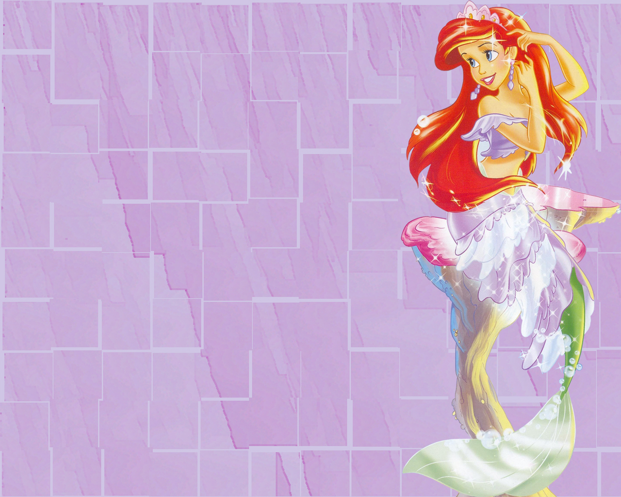 Princess Ariel Disney Wallpaper
