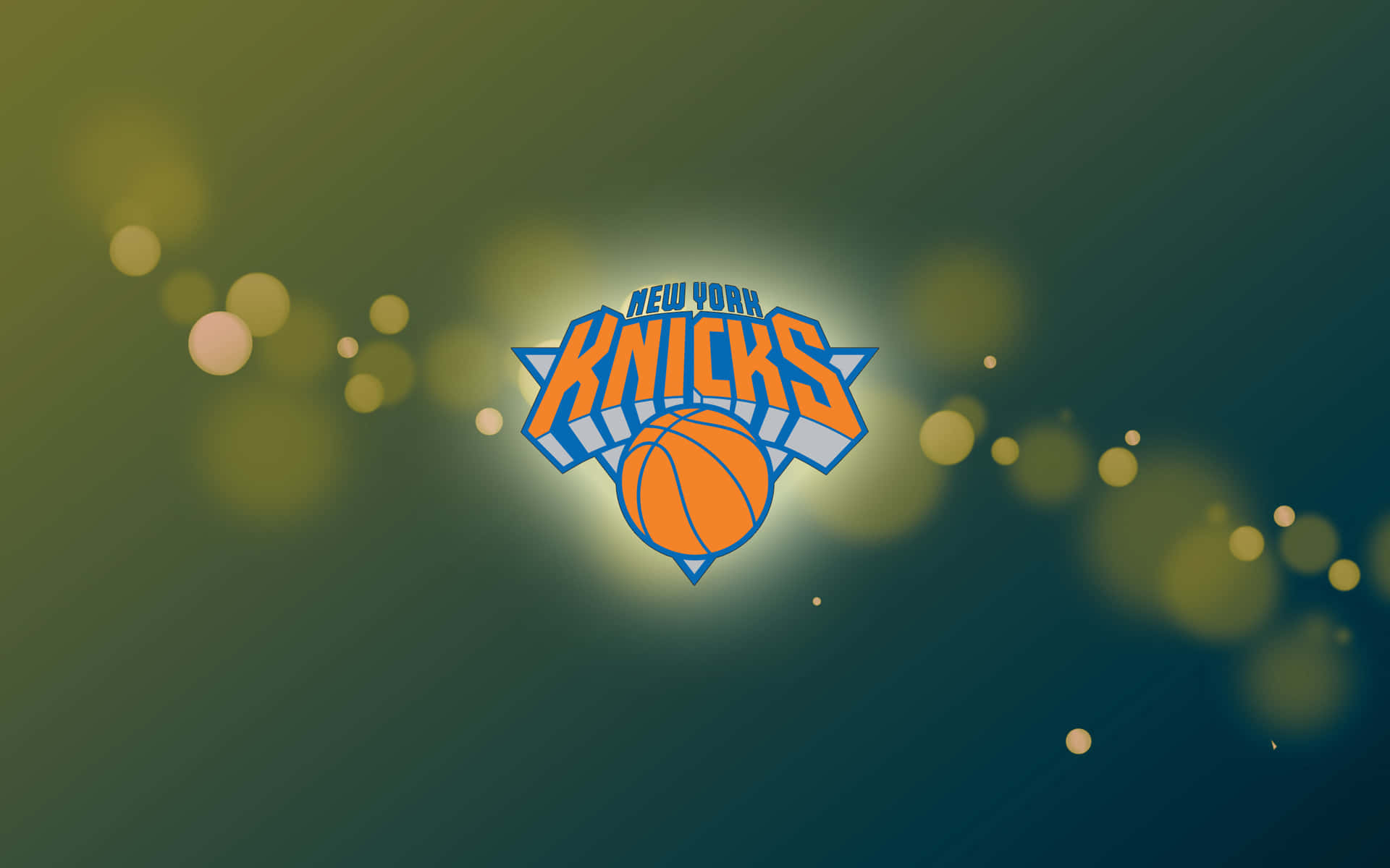The Official Logo Of New York Knicks Inspiring Hope In Wallpaper