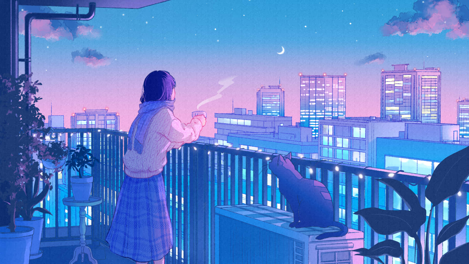 Girl Aesthetic Desktop Wallpaper