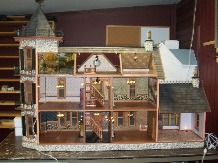 Free download by Earth and Tree Dollhouses Miniatures on Dollhouses Pintere  [720x540] for your Desktop, Mobile & Tablet | Explore 50+ Victorian  Wallpaper for Dollhouse | Victorian Background, Victorian Backgrounds,  Victorian Wallpaper