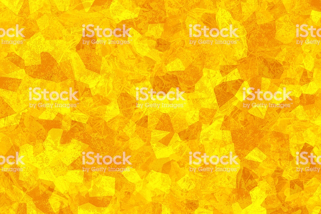 Yellow Abstract Texture Mosaic Wallpaper Crystallized Structure