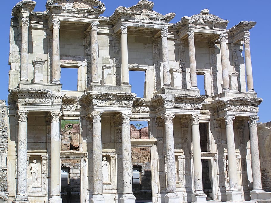 HD Wallpaper Ephesus Arches Multiple Architecture Famous