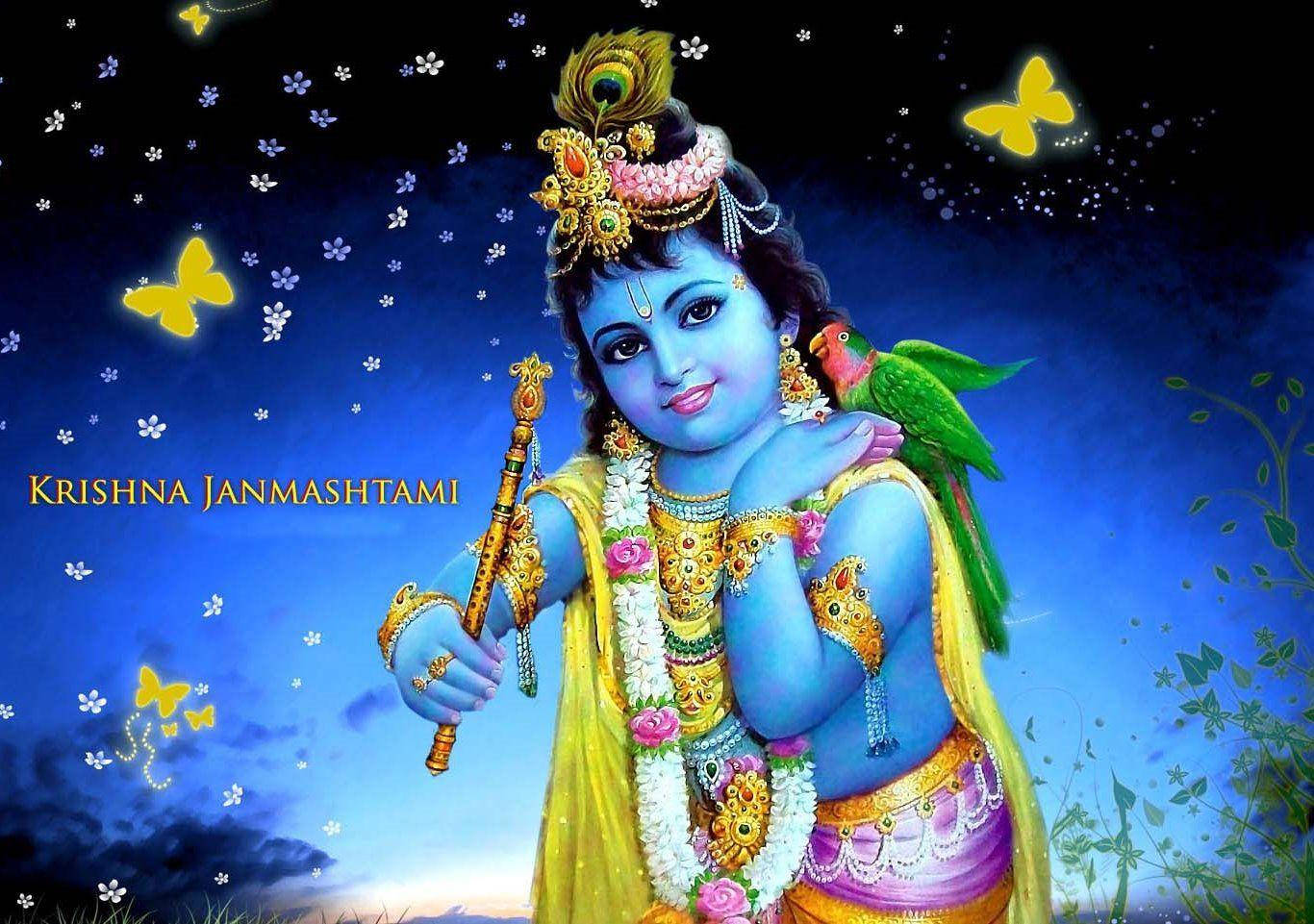 Little Krishna Wallpaper