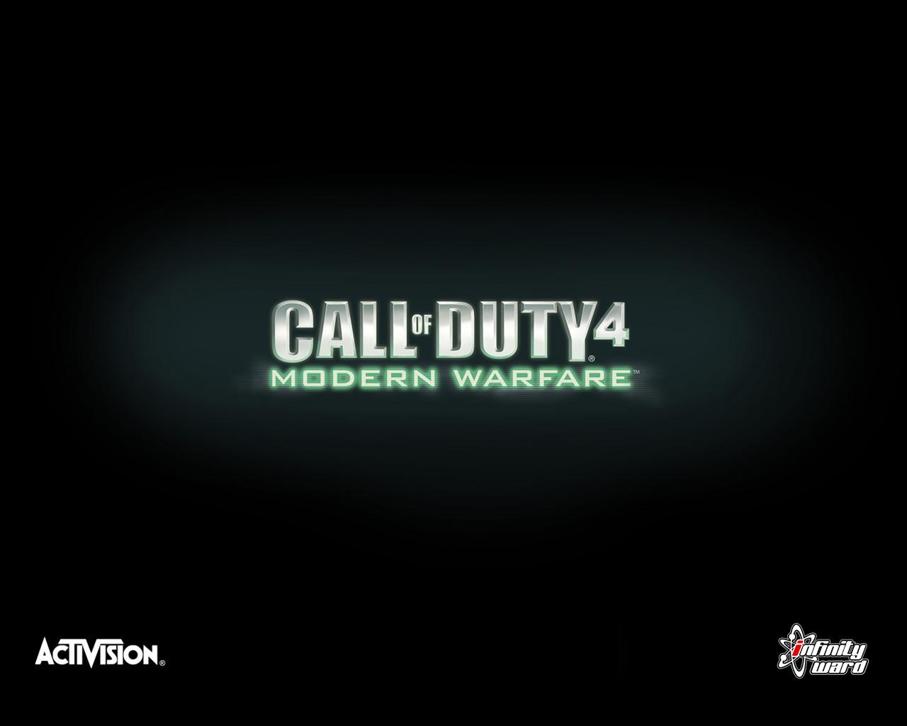 of Duty Modern Warfare 4 HD Wallpaper Logo Download Free Wallpapers