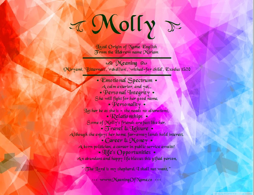 Molly Meaning Of Name