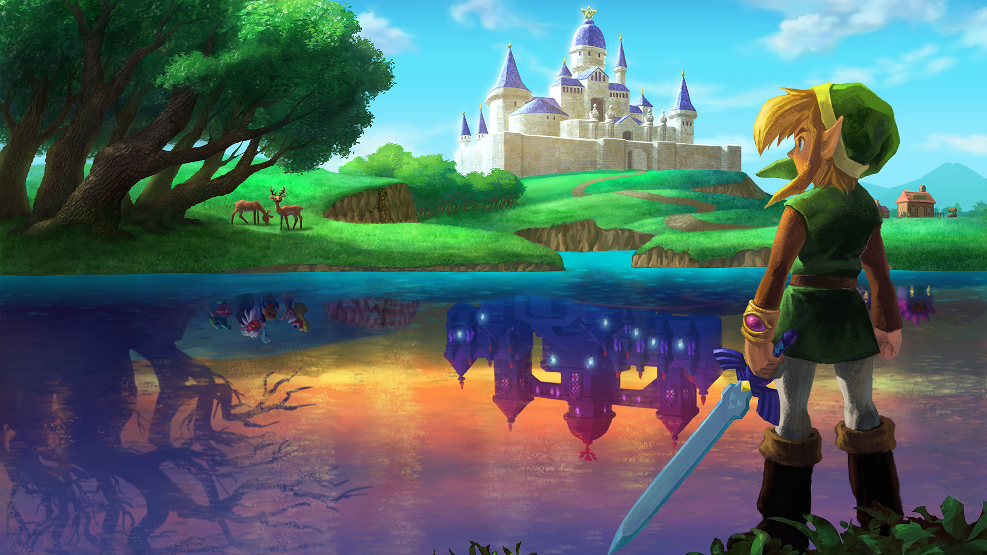Zelda The Legend Of A Link Between Worlds HD Wallpaper Jpg