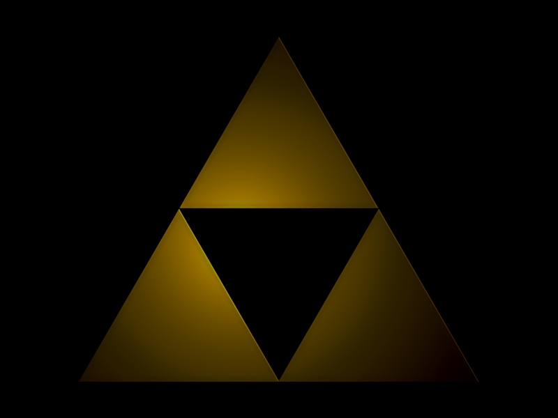 Triforce The Legend Of Zelda Video Games HD Wallpaper