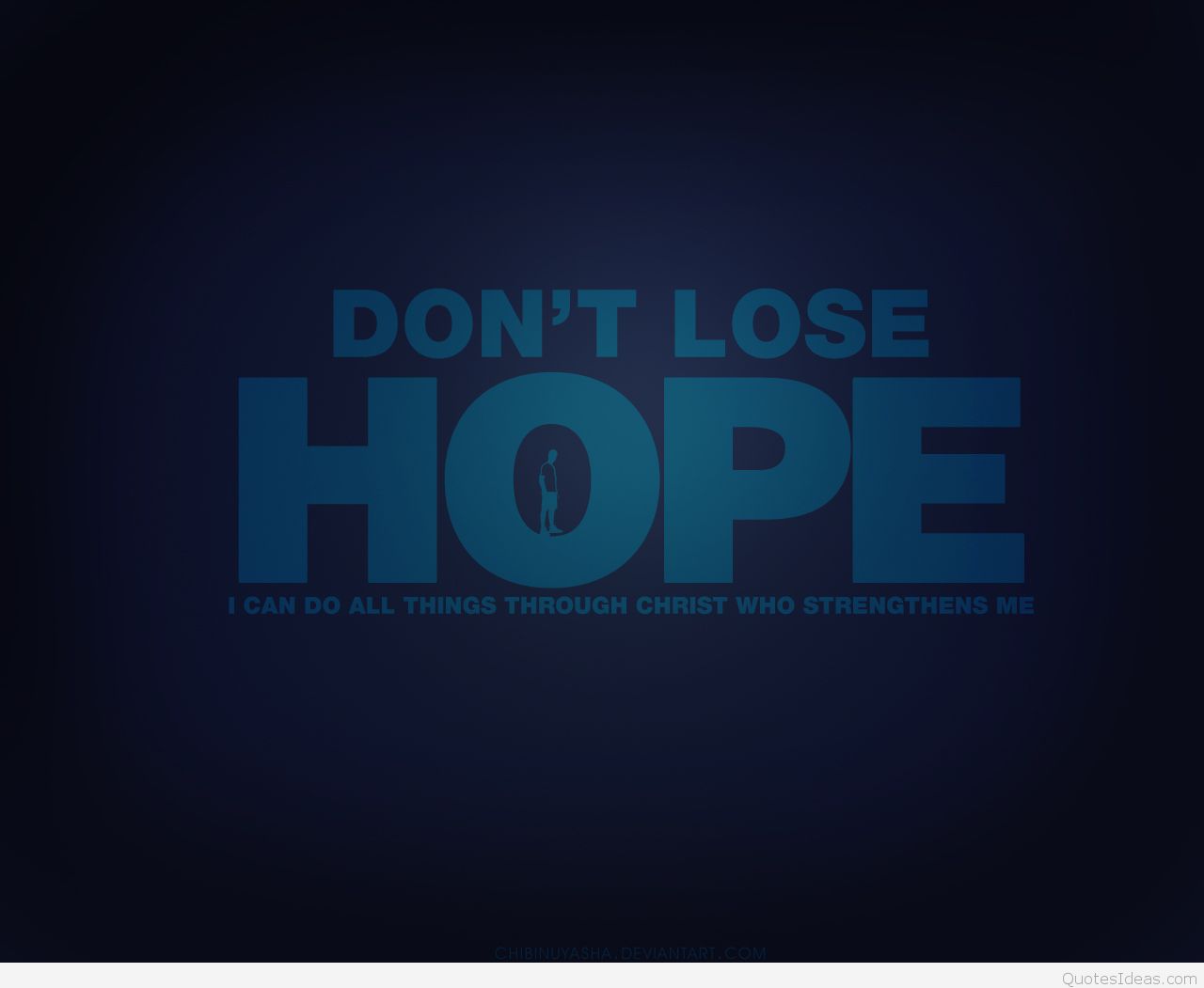 Don T Lose Hope Wallpaper With Quote