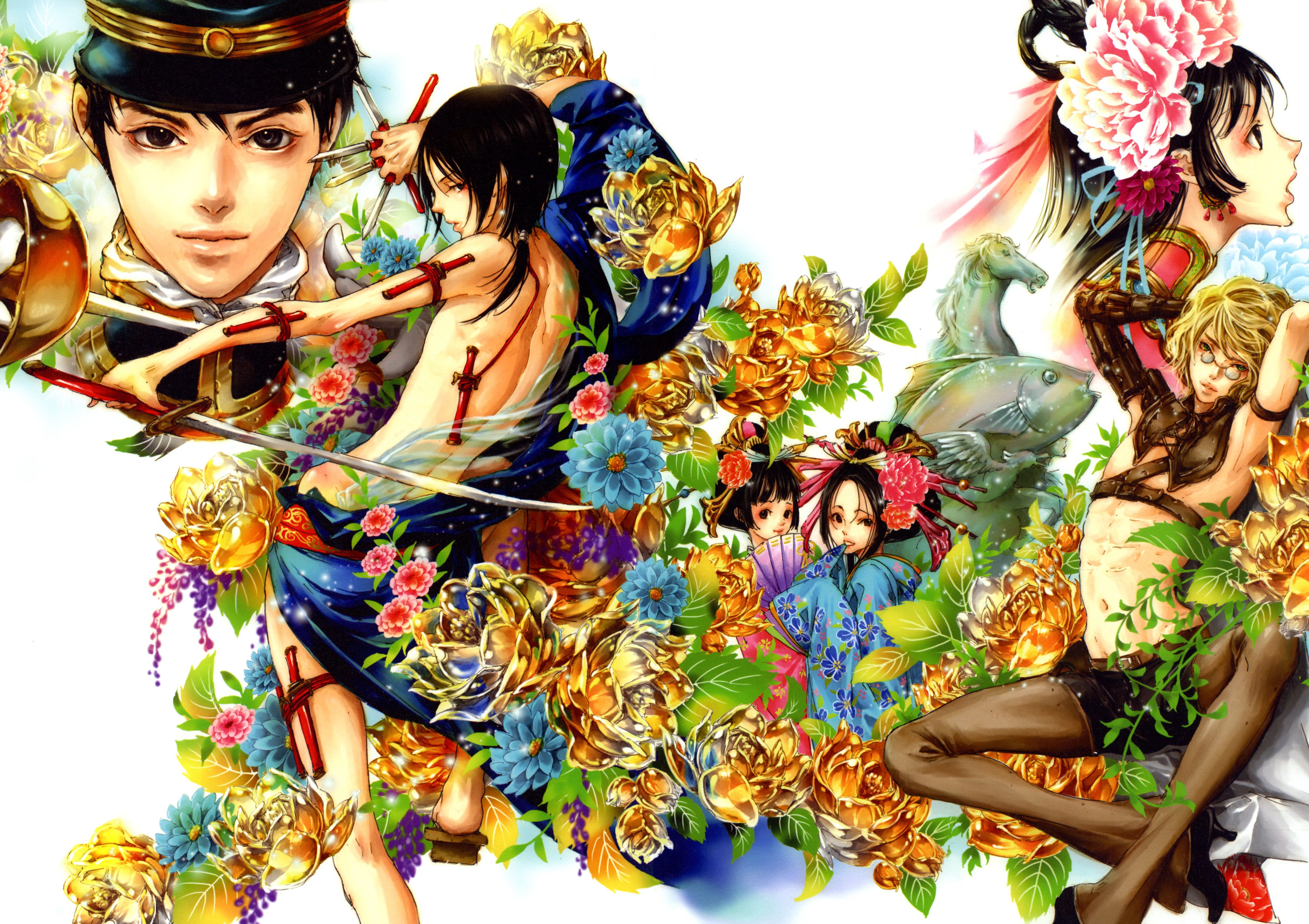 Anime Adekan Anri Yoshiwara Kojiro Yamada Shiro