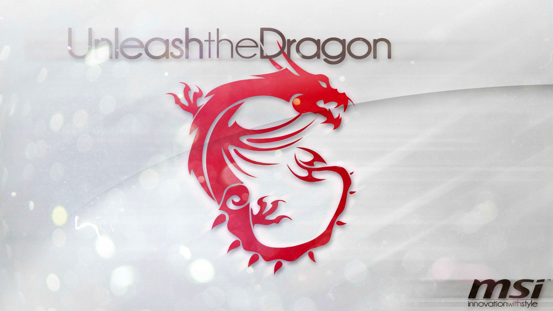 msi red dragon logo hd 1920x1080 1080p wallpaper compatible for