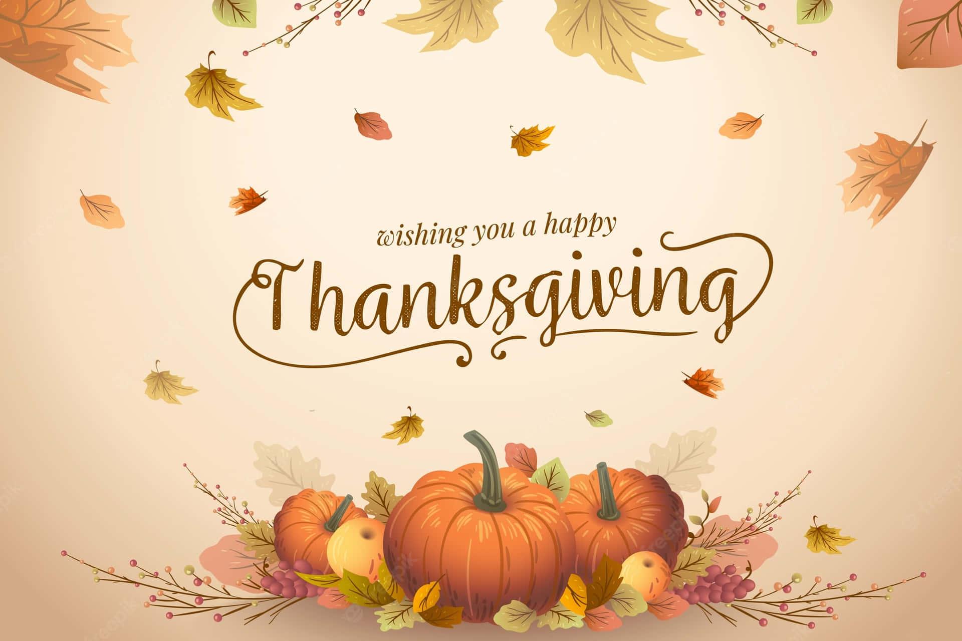 Let S Celebrate Thanksgiving The Beautiful Way Wallpaper