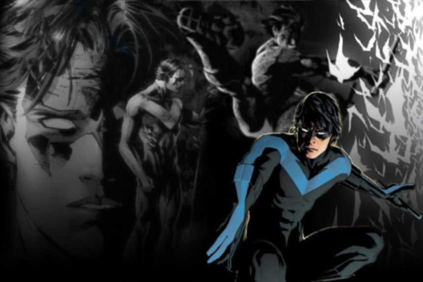 Batman And Nightwing Wallpaper Nightwing wallpaper by coramay