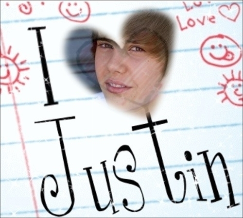 Syailah I Love Justin Bieber Wallpaper