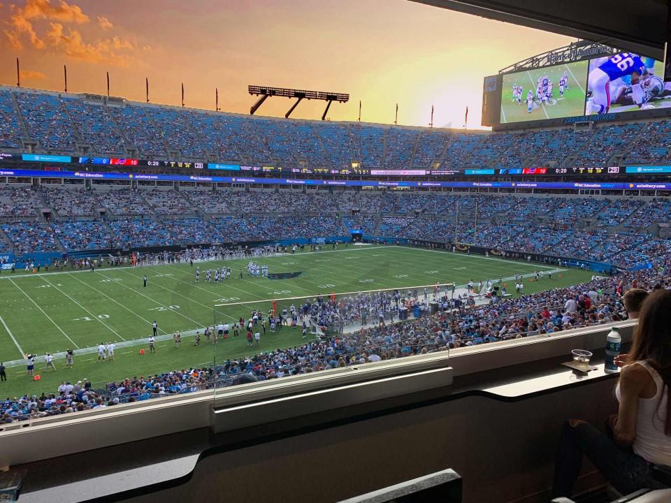 Panthers Level Suite Goal Line Location Wallpaper