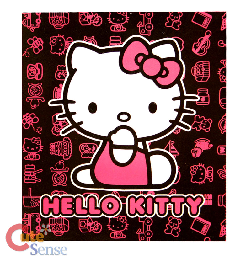Hello Kitty Pink And Black 800x816