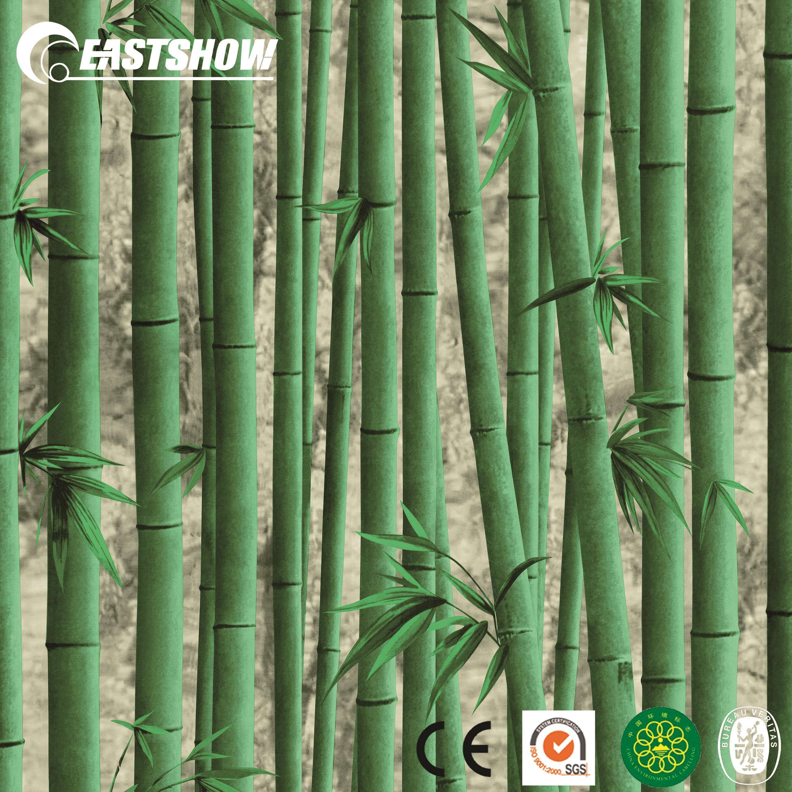 High Quality 3d Bamboo Pattern Pvc Wallpaper For Wall Decoration