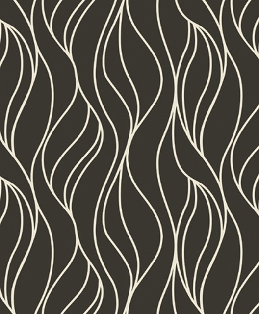 Wallpaper Black And White Contemporary By