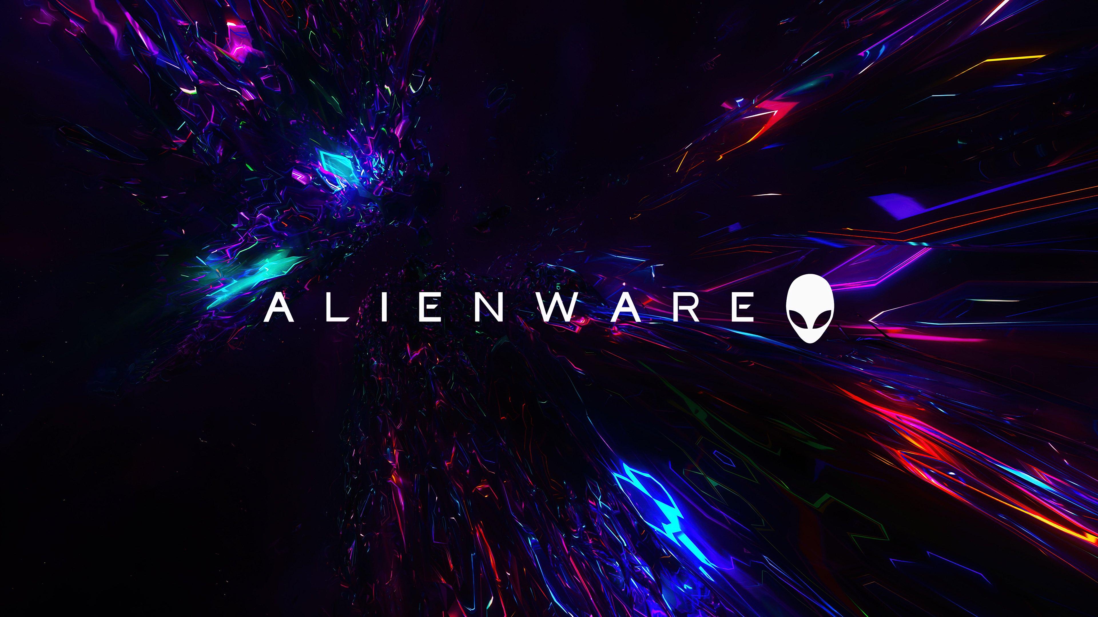 Alienware Abstract Background 4k Wallpaper