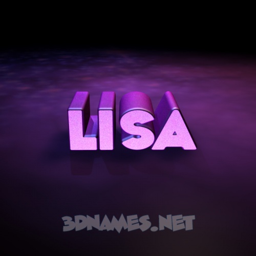 Free download Preview of Big Purple for name lisa [500x500] for ...
