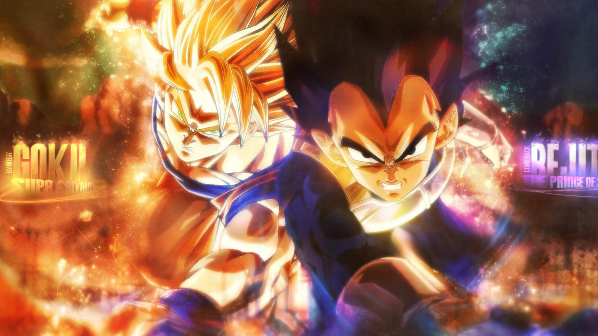 Wallpaper Dragon, Ball, Son Goku, Vegeta, Goku, Son, Z for mobile