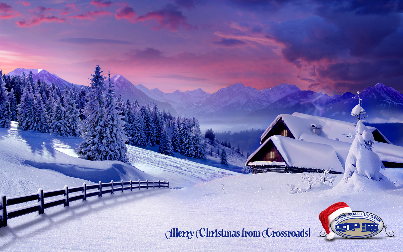 Christmas Desktop Wallpaper From Crossroads Trailers In Newfield Nj