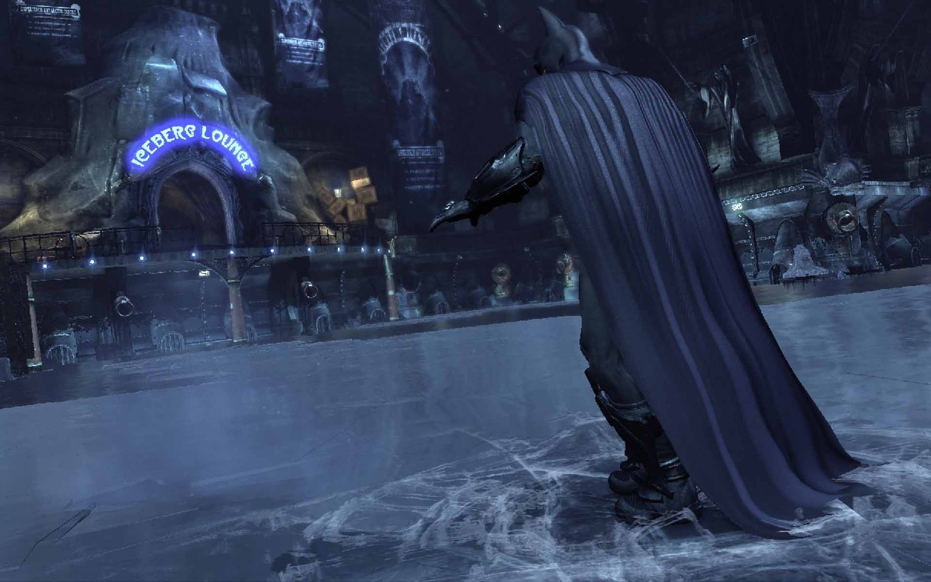 Batman Arkham Asylum Anime HD Desktop Wallpaper 1080p