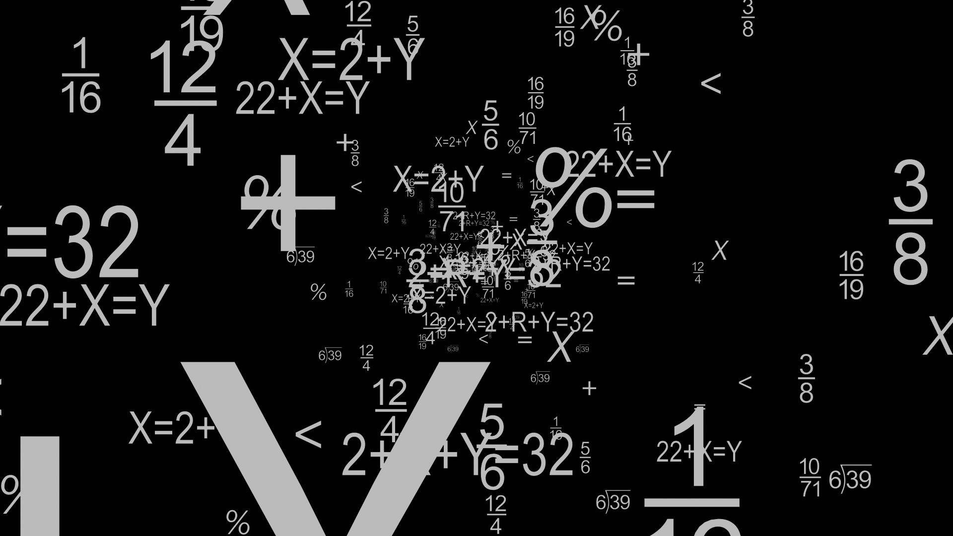 Abstract Monochrome Math 8b5n86kizec5xm8r Wallpaper
