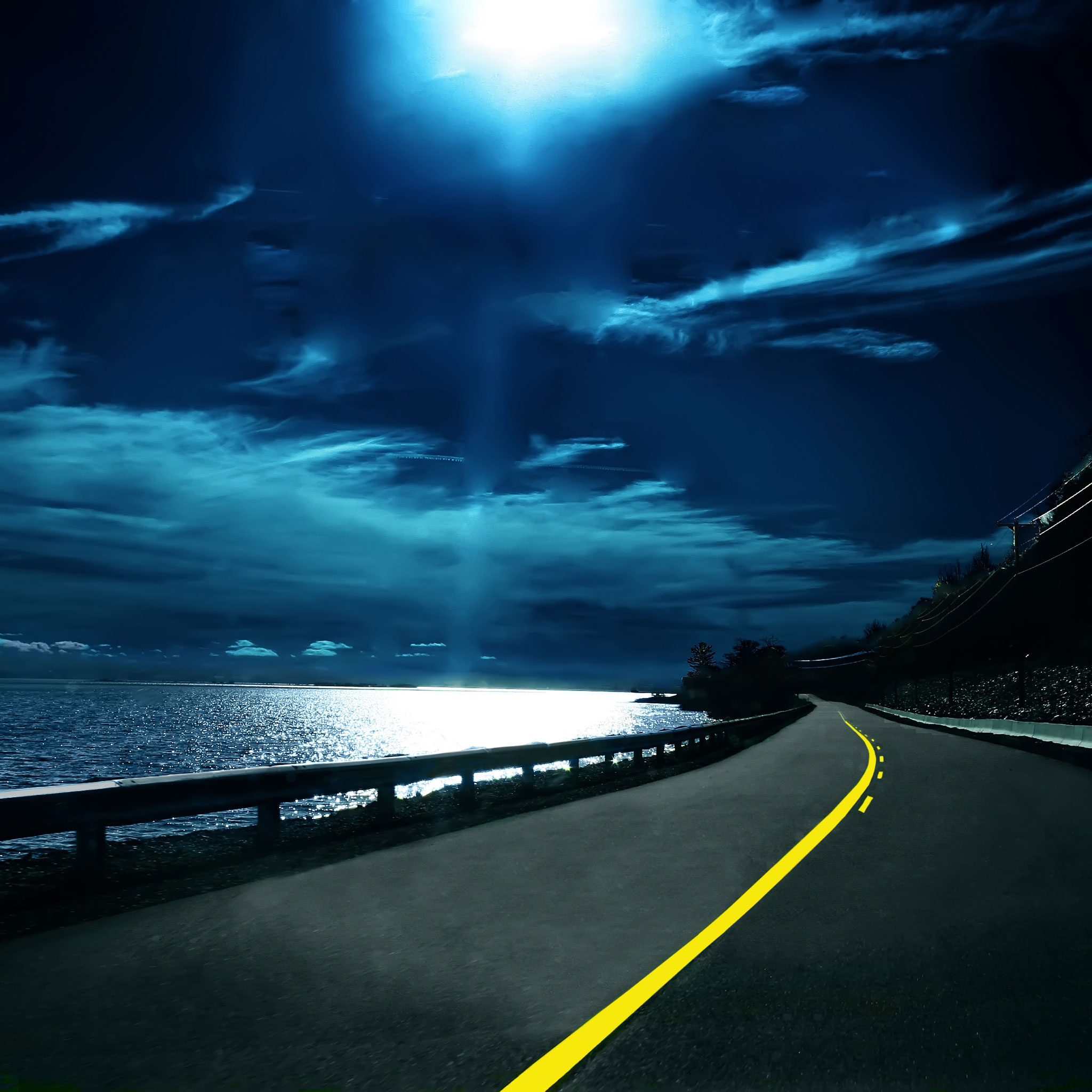 Wallpaper Weekends Life is a Highway for the iPad MacTrast 2048x2048