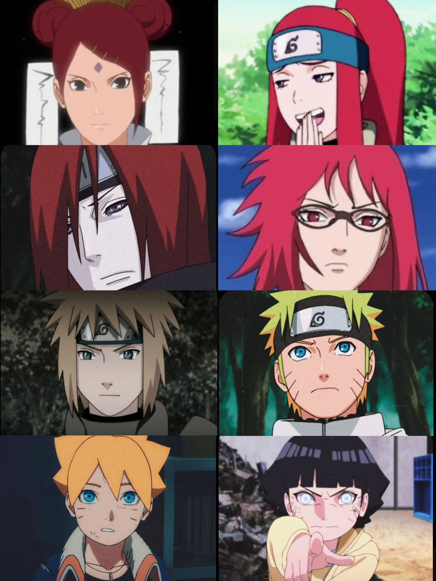 Uzumaki Collage Wallpaper