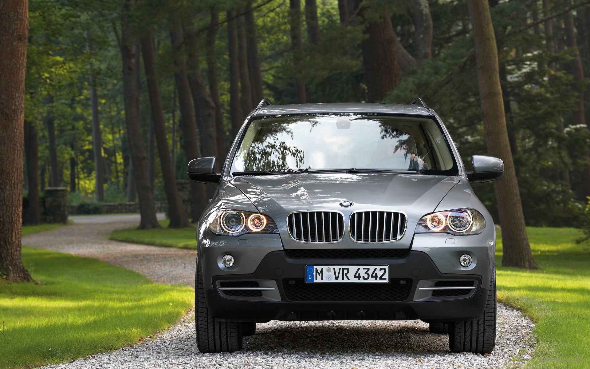Bmw X5 Widescreen Wallpaper X6 In Red Color